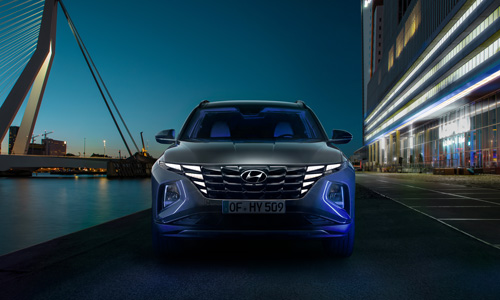 Naujasis Hyundai Tucson priekinio susidūrimo išvengimas